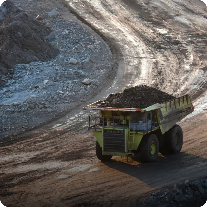 Surbhi Earthmover mining operations — overburden removal and ore extraction at large-scale mining sites